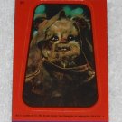 Ewok - Sticker # 26 - Star Wars - Return Of The Jedi - Topps - 1983 - Red Ewok - Sticker # 26 - Star Wars - Return Of The Jedi - Topps - 1983 - Red