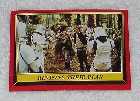 Revising Their Plan - Card # 105 - Star Wars - Return Of The Jedi - Topps - 1983