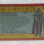 Entering The Throne Room - Card # 76 - Star Wars - Return Of The Jedi - Topps - 1983