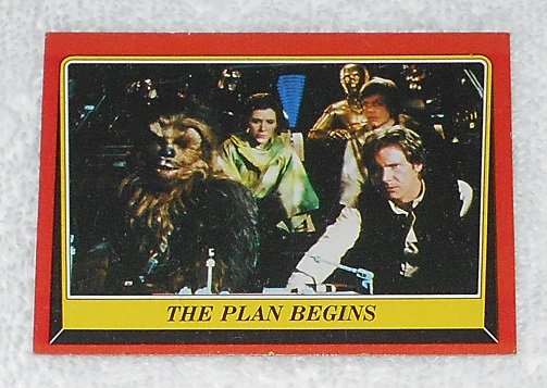 The Plan Begins - Card # 67 - Star Wars - Return Of The Jedi - Topps - 1983