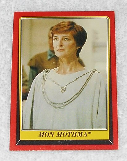 Mon Mothma - Card # 64 - Star Wars - Return Of The Jedi - Topps - 1983
