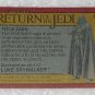 Title Card - Card # 1 - Star Wars - Return Of The Jedi - Topps - 1983