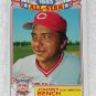 Johnny Bench - Card # 22 - Topps - Baseball - 1983 All Star Game Commemorative Set
