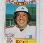 Gary Carter - Card # 20 - Topps - Baseball - 1983 All Star Game Commemorative Set
