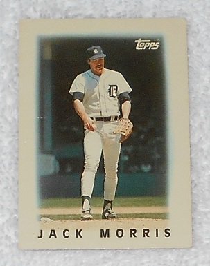 Jack Morris - Card # 14 - Topps - Baseball - Major League Leaders - 1986