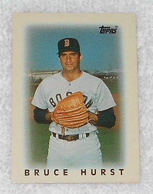Bruce Hurst - Card # 6 - Topps - Baseball - Major League Leaders - 1986