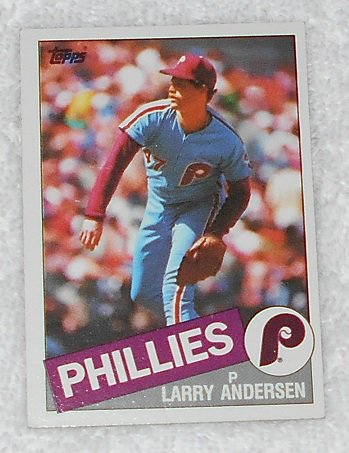 Larry Andersen - Card # 428 - Topps - Baseball - 1985