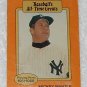 Mickey Mantle - Baseball Card - Baseball's All Time Greats