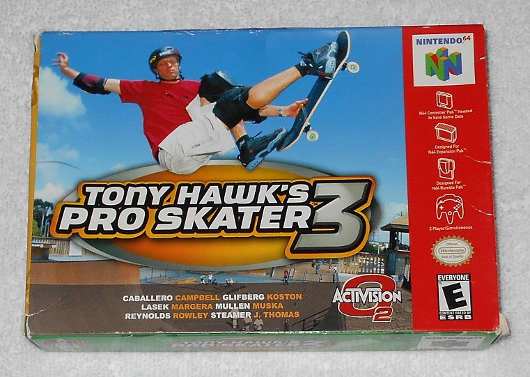 Коды tony hawk pro skater 3