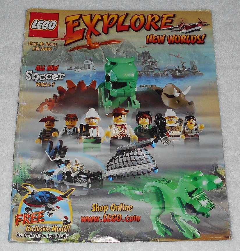 LEGO - Shop At Home Catalog - Fall 2000 - Explore New Worlds Order Form Included - English