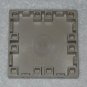 Playmobil - Base Plate Small Square Gray - From 3230 Family Vacation Home - Part 30232260 - 2002