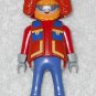 Playmobil - Arctic Explorer Man w/ Trapper Hat, Cuffs & Vest - Red/Blue - From 3184 Dino Camp 2003
