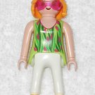 Playmobil - Vacation Woman Figure w/ Sunglasses - Green / White - From 3230 Home - 30141980 - 2002 Playmobil - Vacation Woman Figure w/ Sunglasses - Green / White - From 3230 Home - 30141980 - 2002