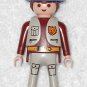 Playmobil - Kangaroo Keeper Male Figure w/ Blue Hat - From 3242 Animal Transporter - 2003