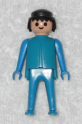 playmobil man black hair