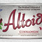 Altoids - Hinged Tin Box With Cinnamon Logo - Silver - Tin Box Only