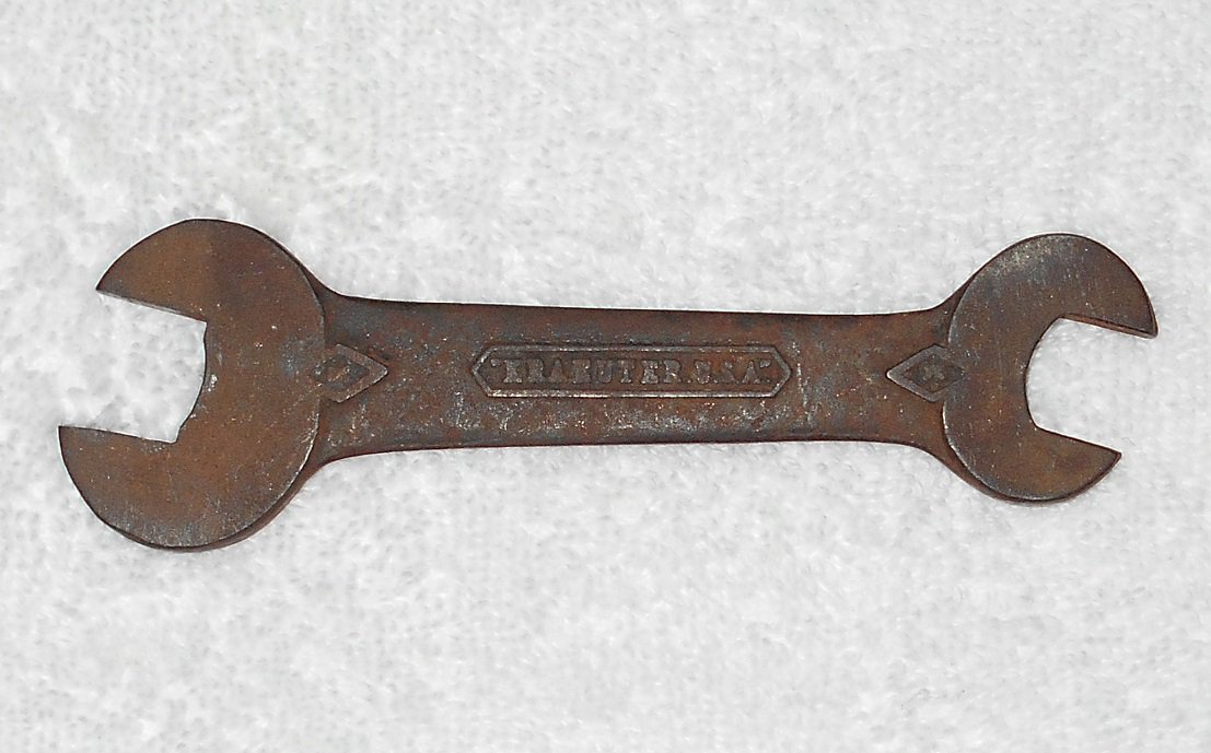 Kraeuter 9/16 Inch & 5/8 Inch Open End Wrench Metal Made In USA