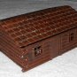 Plasticville - Vintage Brown Plastic Log Cabin