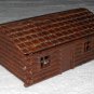 Plasticville - Vintage Brown Plastic Log Cabin