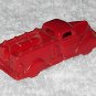 Miniature Red Fire Truck - Hard Plastic - Vintage