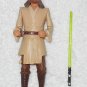 Star Wars - Qui-Gon Jinn Jedi Duel Action Figure - Hasbro 1998 - Incomplete