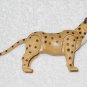 K&M International - Safari Cheetah Plastic Action Figure - 4 3/4 Inches - 2001