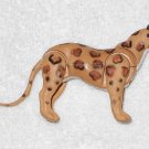 K&M International - Safari Leopard Plastic Action Figure - 4 1/2 Inches - 2001 K&M International - Safari Leopard Plastic Action Figure - 4 1/2 Inches - 2001