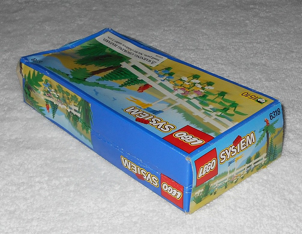 LEGO 6318 Flowers, Trees And Fences Town 1996 Box Only
