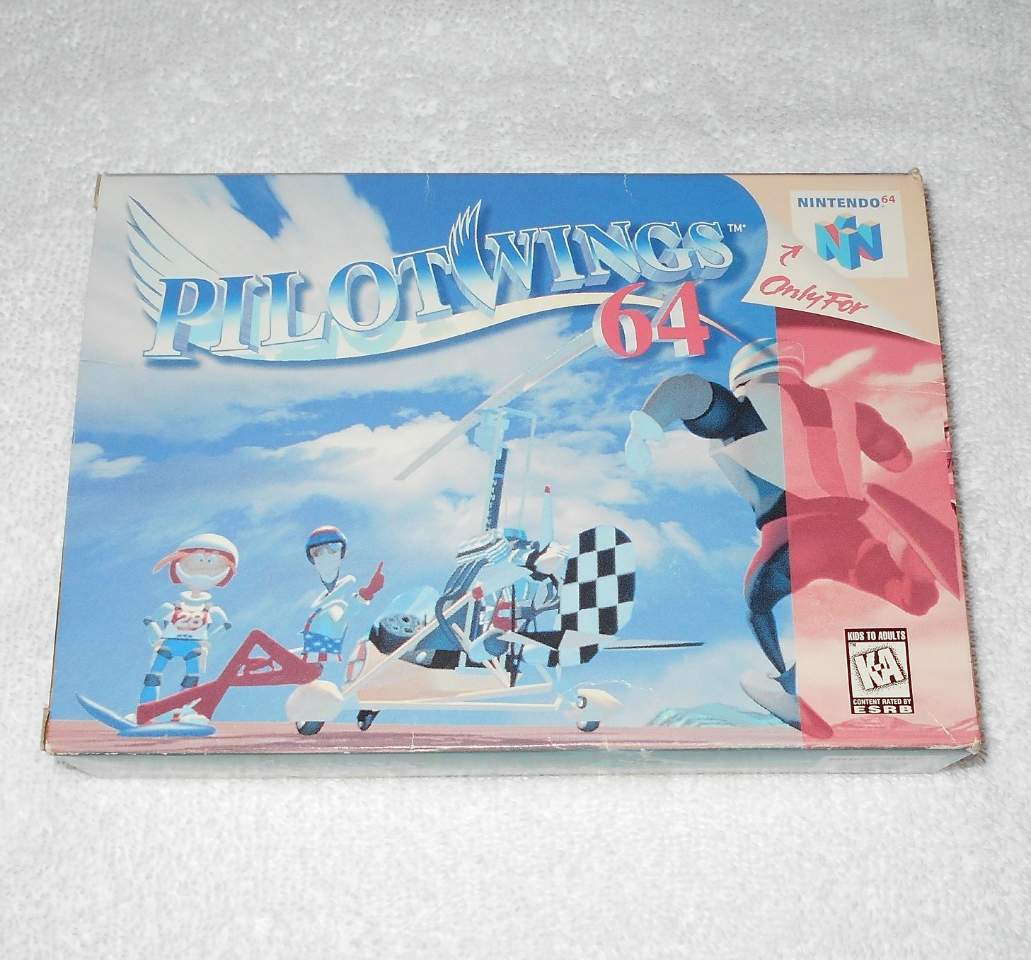 Pilotwings 64 Nintendo N64 Box Only 1996 8736