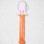 Pez - Smiling Ghost Pez Dispenser - Halloween - Orange With Feet - Hungary - 2013