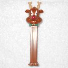 Pez - Rudolph The Red Nosed Reindeer Pez Dispenser - Brown With Feet - Hungary - 2012