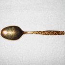International Silver - Gold Electroplated Serving Spoon - Americana Golden Heritage - Golden Scroll