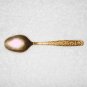 International Silver - Gold Electroplated Teaspoon - Americana Golden Heritage - Golden Scroll
