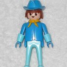 Playmobil - Vintage Cavalry Soldier Man Figure Klicky w/ Hat, Necktie & Cuffs - Blue Torso - 1974 Playmobil - Vintage Cavalry Soldier Man Figure Klicky w/ Hat, Necktie & Cuffs - Blue Torso - 1974