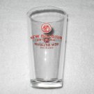 New Belgium Brewing - 16 Ounce Pint Glass - Clear w/ Red Bicycle Logo - New New Belgium Brewing - 16 Ounce Pint Glass - Clear w/ Red Bicycle Logo - New