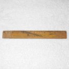 Playskool - Vintage Unpainted Wooden Ruler - 6 Inches