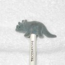 World Trend - Triceratops Topper On Original Wooden Pencil - Unsharpened - Vintage World Trend - Triceratops Topper On Original Wooden Pencil - Unsharpened - Vintage