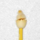 D56 - Peep Peep Peep Chick & Egg Topper On Original Wooden Pencil - Unsharpened - Vintage