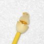 D56 - Peep Peep Peep Chick & Egg Topper On Original Wooden Pencil - Unsharpened - Vintage