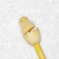 D56 - Peep Peep Peep Chick & Egg Topper On Original Wooden Pencil - Unsharpened - Vintage