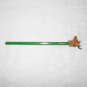 D56 - Oh Dear Reindeer Topper On Original Wooden Pencil - Unsharpened - Vintage