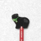D56 - A Beary Merry Bear Topper On Original Wooden Pencil - Unsharpened - Vintage D56 - A Beary Merry Bear Topper On Original Wooden Pencil - Unsharpened - Vintage