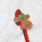 D56 - Merry Moose Topper On Original Wooden Pencil - Unsharpened - Vintage