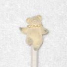 D56 - Ham It Up Pig With Pearl Necklace Topper On Original Wooden Pencil - Unsharpened - Vintage D56 - Ham It Up Pig With Pearl Necklace Topper On Original Wooden Pencil - Unsharpened - Vintage