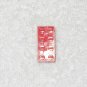 LEGO Vintage - (x1) Old Short Font Brick 2 x 4 - Lighter Red, Hard Plastic - 3001old