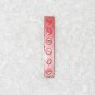 LEGO Vintage Error - (x1) Different Font Logos On Same Brick 1 x 6 - Red - crssprt02