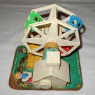 Fisher Price 969 - Vintage Ferris Wheel - Japan Wind Up Movement & Music - 1966 Fisher Price 969 - Vintage Ferris Wheel - Japan Wind Up Movement & Music - 1966