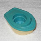 Fisher Price 411 - Vintage Jumbo Little People Boat - Blue & White - Plastic - USA