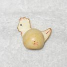 Fisher Price - Vintage Little People Chicken Hen Figure - White - Plastic