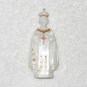 Infant Jesus Of Prague - Pearl White Plastic Figure With Gold Trim - 3 1/2 Inches